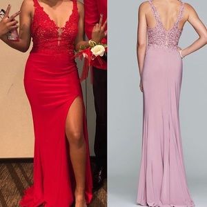RED PROM DRESS